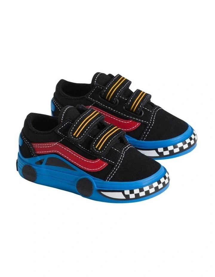 Old Skool V Car Infant Sneakers In Black image 3