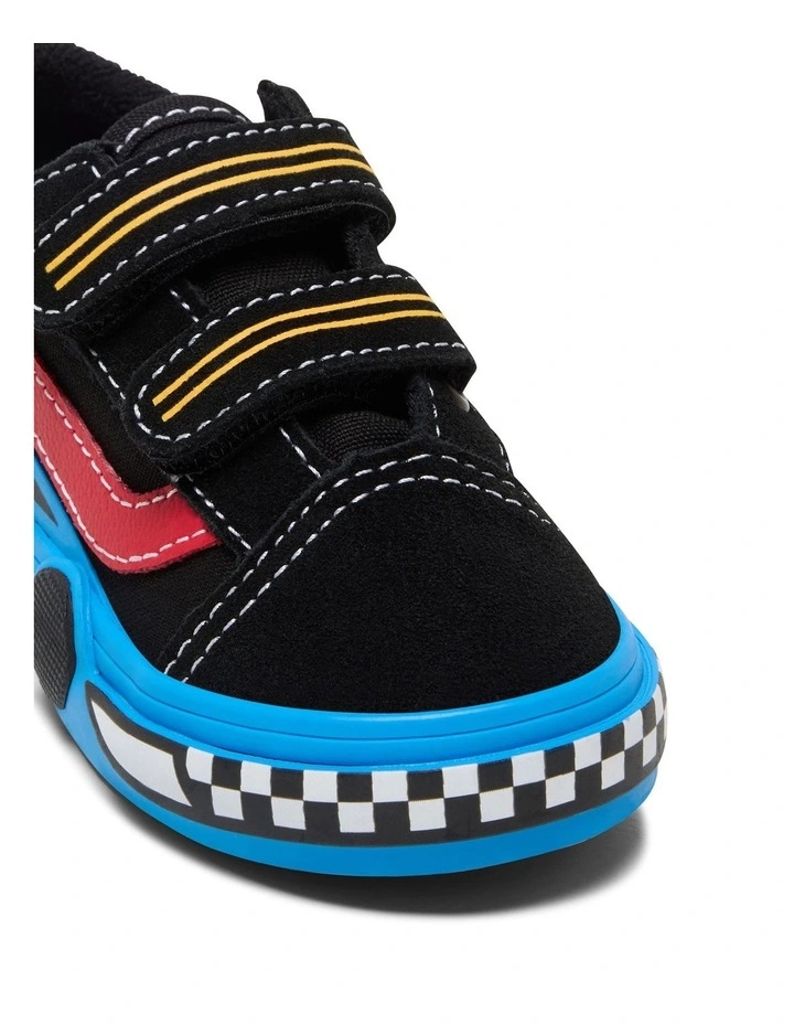 Old Skool V Car Sneakers in Black image 5