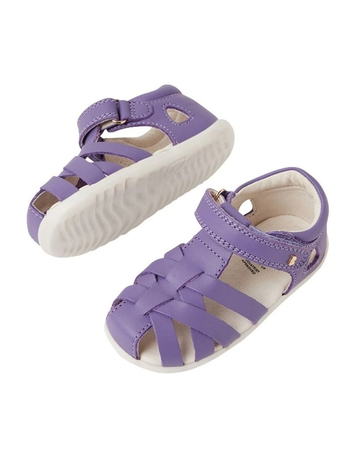 Step Up Quick Dry Tropicana Cage Ii Sandals In Purple image 4