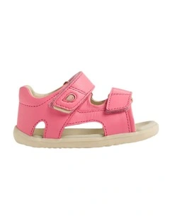 Step Up Strand Sandals In Baby Pink