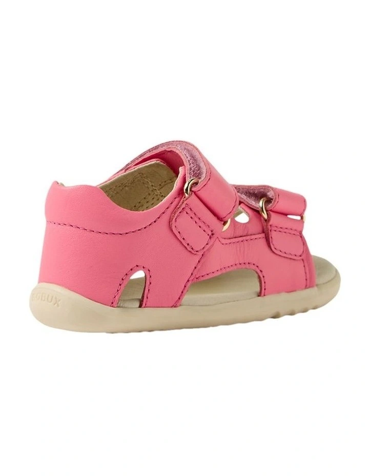 Step Up Strand Sandals In Baby Pink image 2
