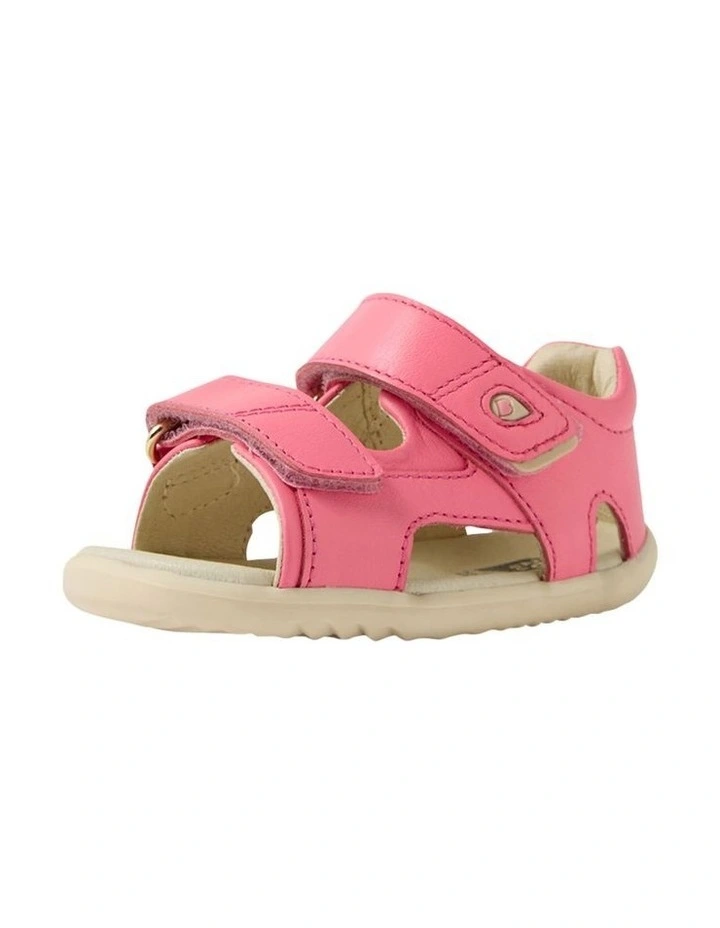 Step Up Strand Sandals In Baby Pink image 3