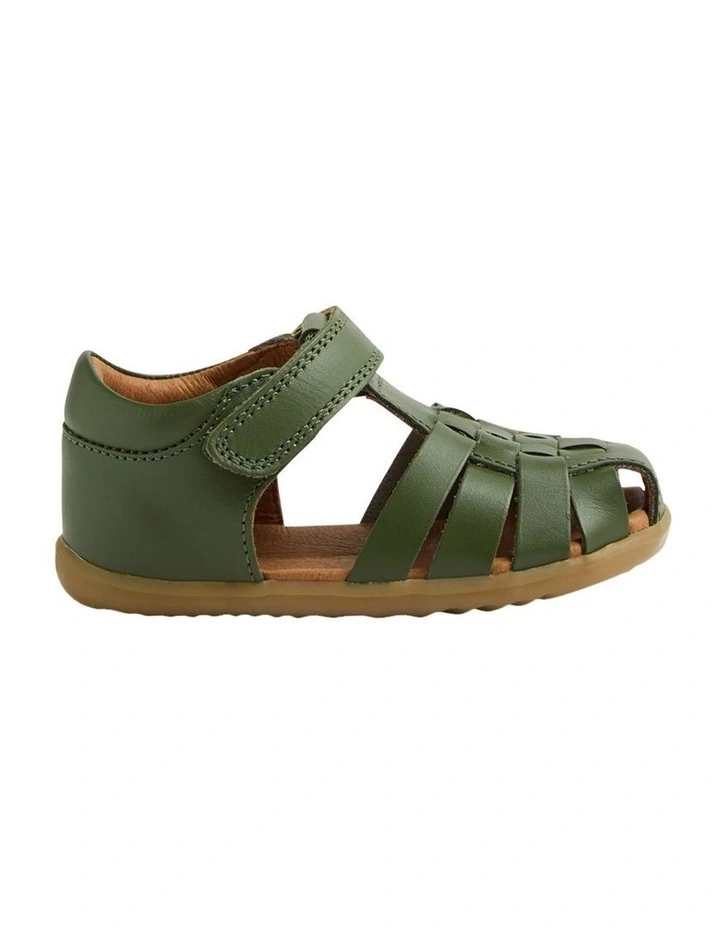 Step Up Harbor Sandals In Green image 1
