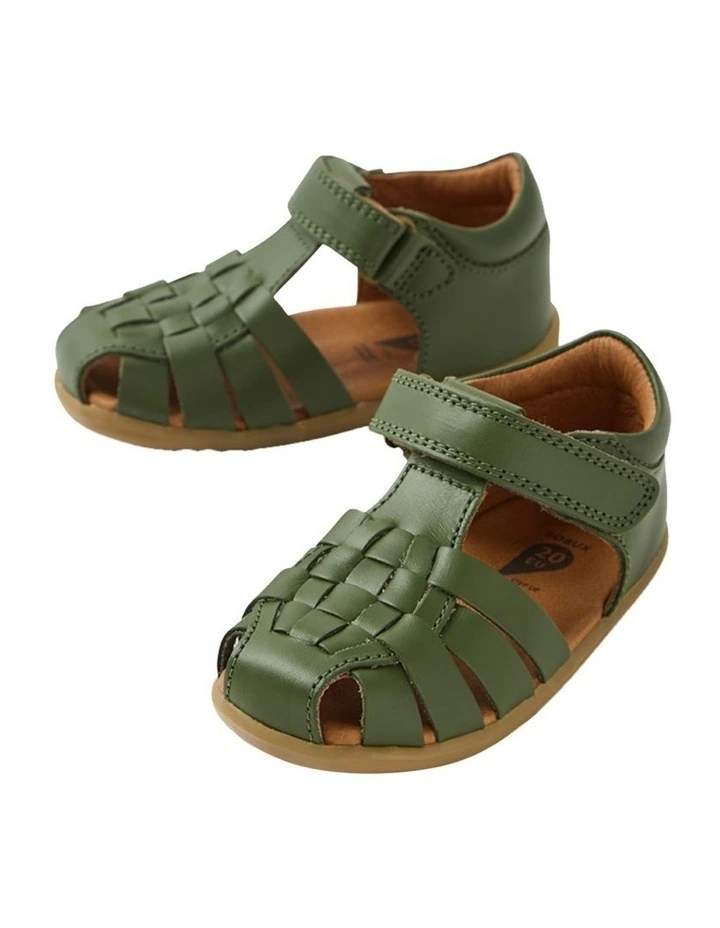 Step Up Harbor Sandals In Green image 3