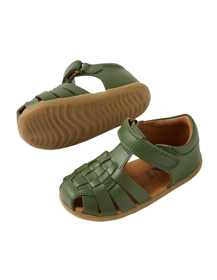 Step Up Harbor Sandals In Green image 4