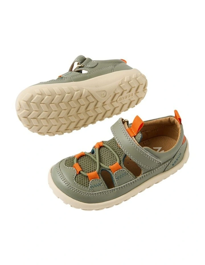 Step Up Rocky Shoes In Olive image 4