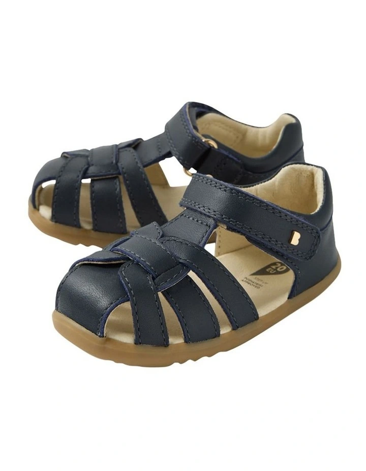 Step Up Skip Twist Sandals In Navy image 3