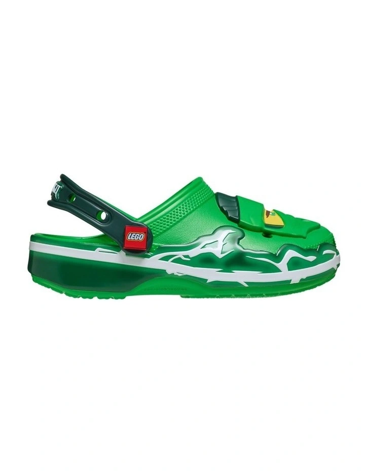 Lego Ninjago Clog Youth Beach Sandals In Green image 1