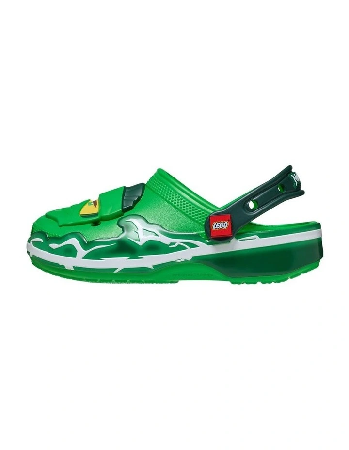 Lego Ninjago Clog Youth Beach Sandals In Green image 2