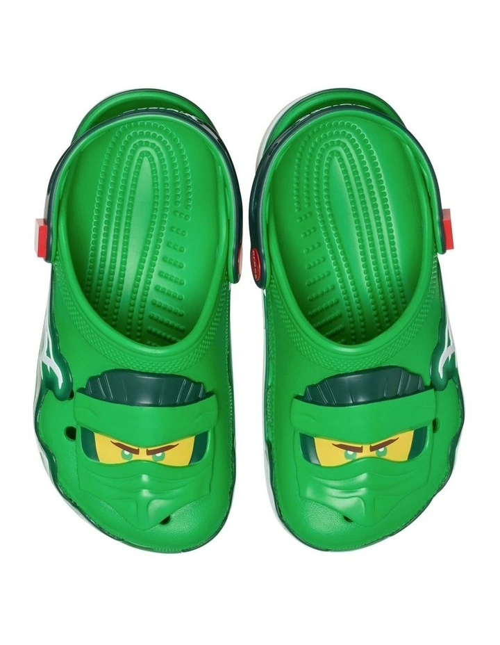 Lego Ninjago Clog Youth Beach Sandals In Green image 3