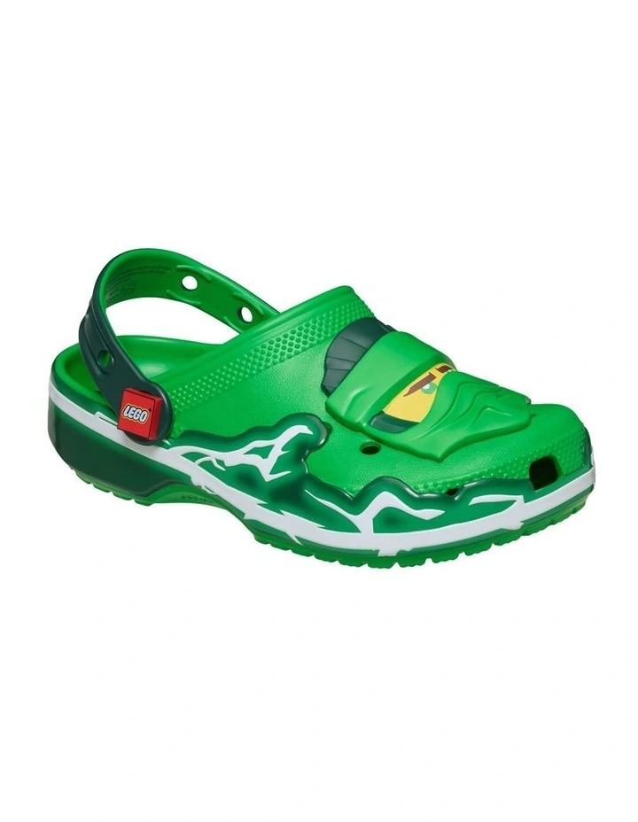Lego Ninjago Clog Youth Beach Sandals In Green image 4