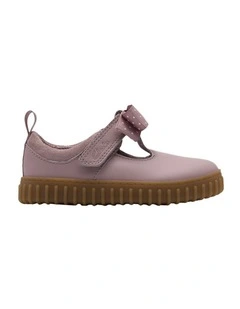 Cove Bow T. Shoes In Dusty Pink