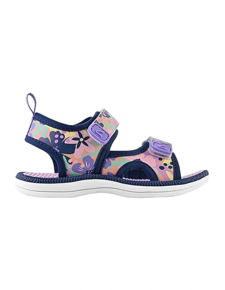Florence Beach Sandals In Purple image 1