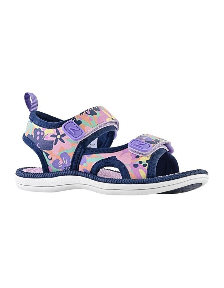 Florence Beach Sandals In Purple image 2