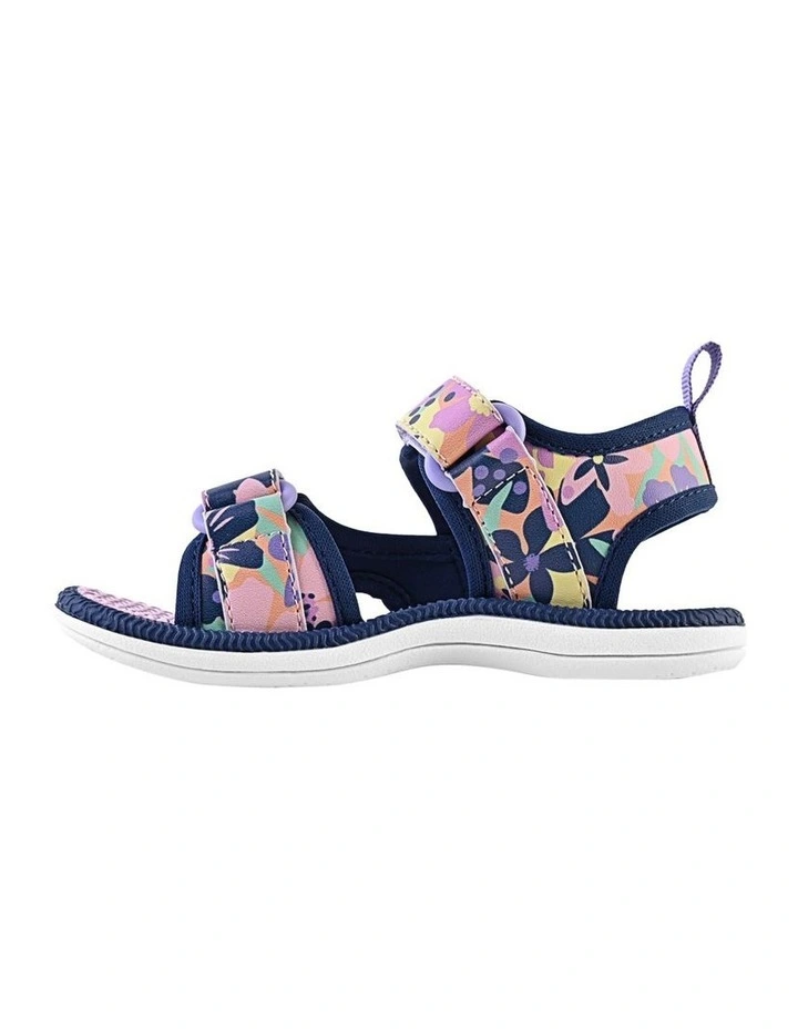 Florence Beach Sandals In Purple image 3
