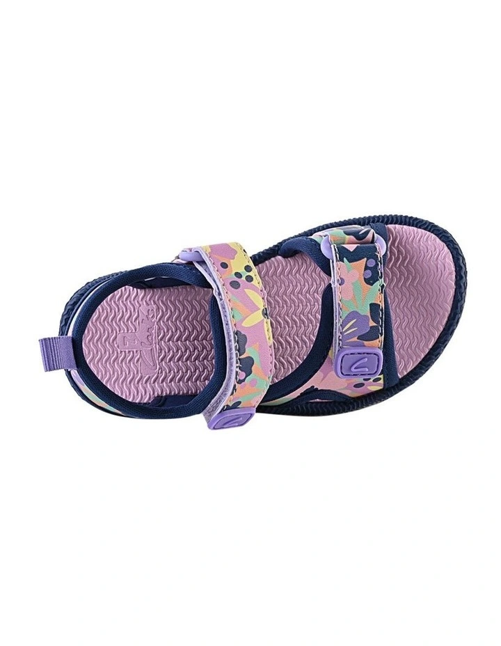 Florence Beach Sandals In Purple image 4