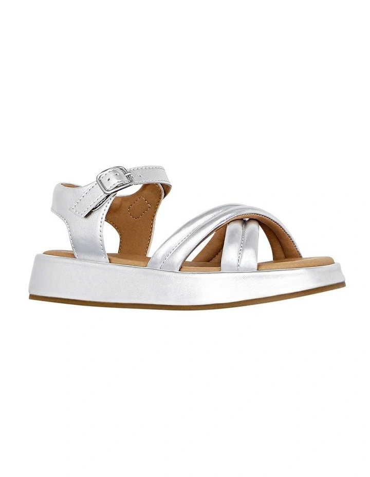 Lucia Sandals In Silver image 2