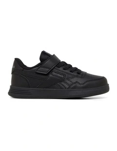 Court Advance Elastic Lace Sneakers in Black