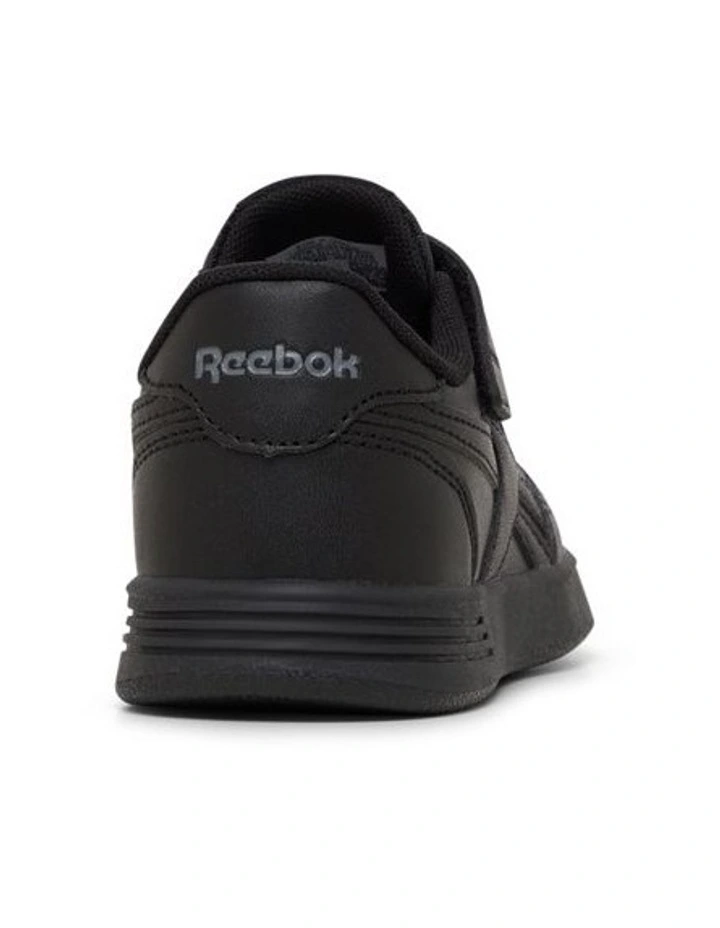 Court Advance Elastic Lace Sneakers in Black image 3