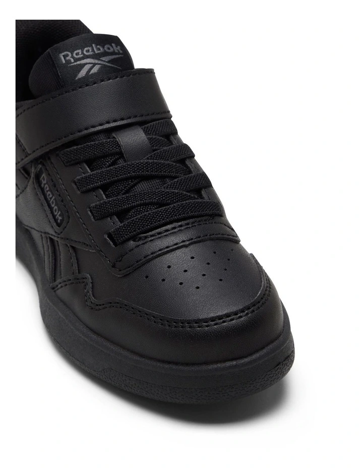 Court Advance Elastic Lace Sneakers in Black image 4
