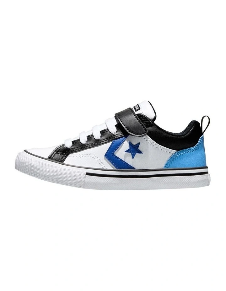 Pro Blaze Easy-On Youth Sneakers In White image 2