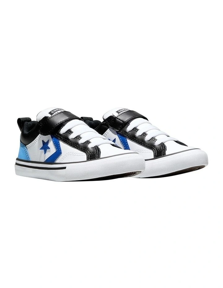 Pro Blaze Easy-On Youth Sneakers In White image 4
