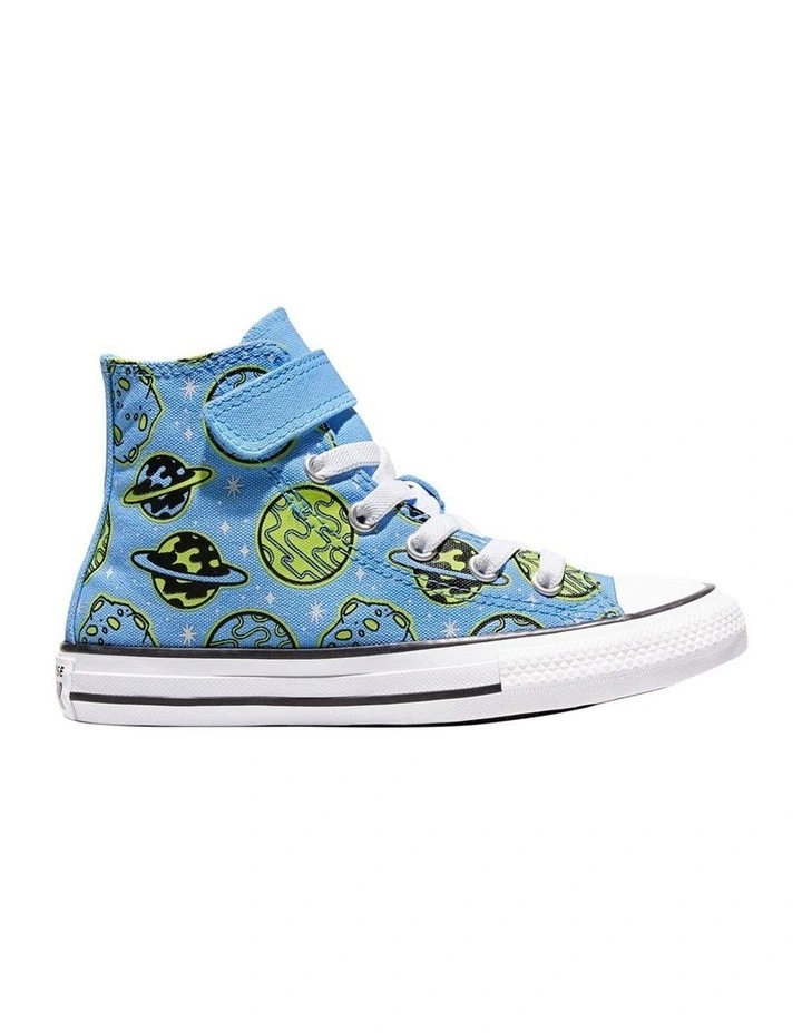 Chuck Taylor All Star Planet Hi Youth Sneakers In Blue image 1