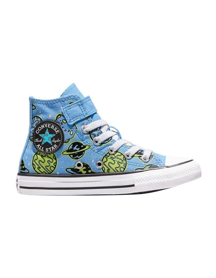 Chuck Taylor All Star Planet Hi Youth Sneakers In Blue image 2