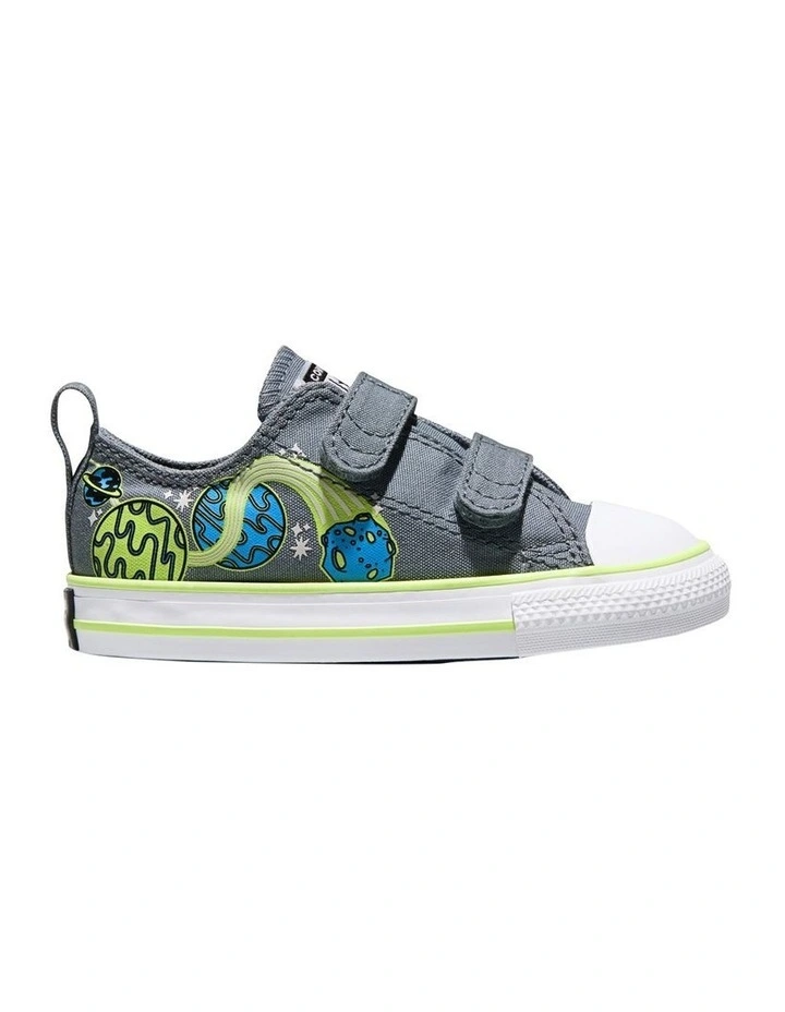 Chuck Taylor All Star 2V Planet Infant Sneakers In Grey image 1