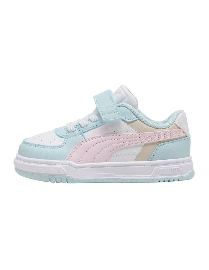Caven Iii Block Self-Fastening Infant Sneakers In White image 2