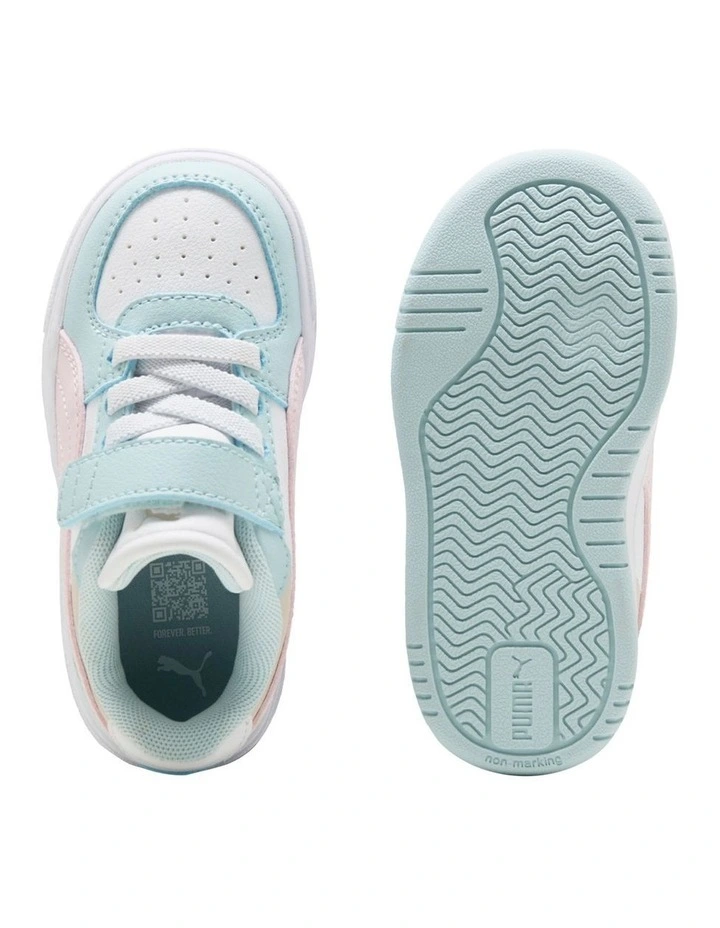 Caven Iii Block Self-Fastening Infant Sneakers In White image 3