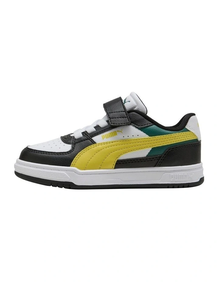 Caven Iii Block Self-Fastening Pre-School Sneakers In Blk/White image 2