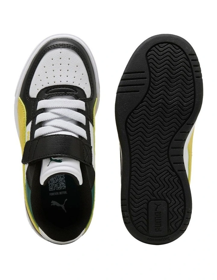 Caven Iii Block Self-Fastening Pre-School Sneakers In Blk/White image 3