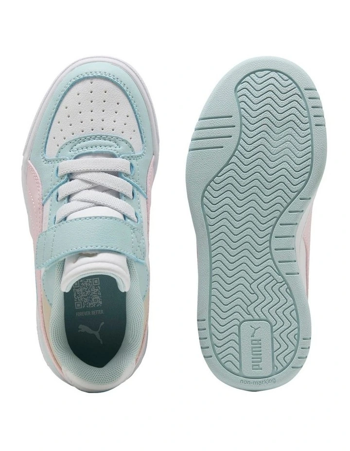 Caven Iii Block Self-Fastening Pre-School Sneakers In White image 3
