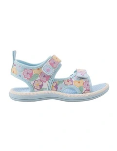 Flora Beach Sandals In Blue