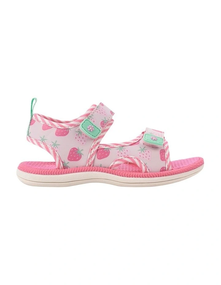 Flora Beach Sandals In Pink image 1