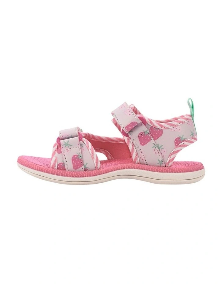 Flora Beach Sandals In Pink image 2