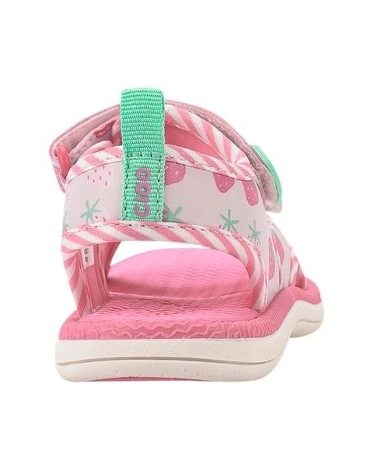 Flora Beach Sandals In Pink image 3