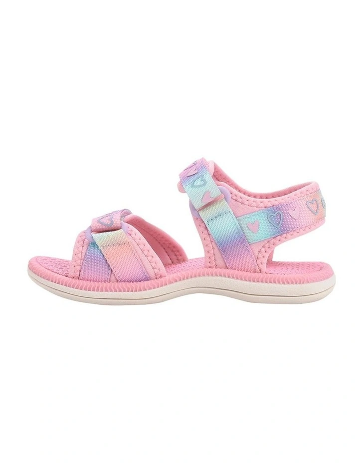 Fleur Beach Sandals In Pink image 2