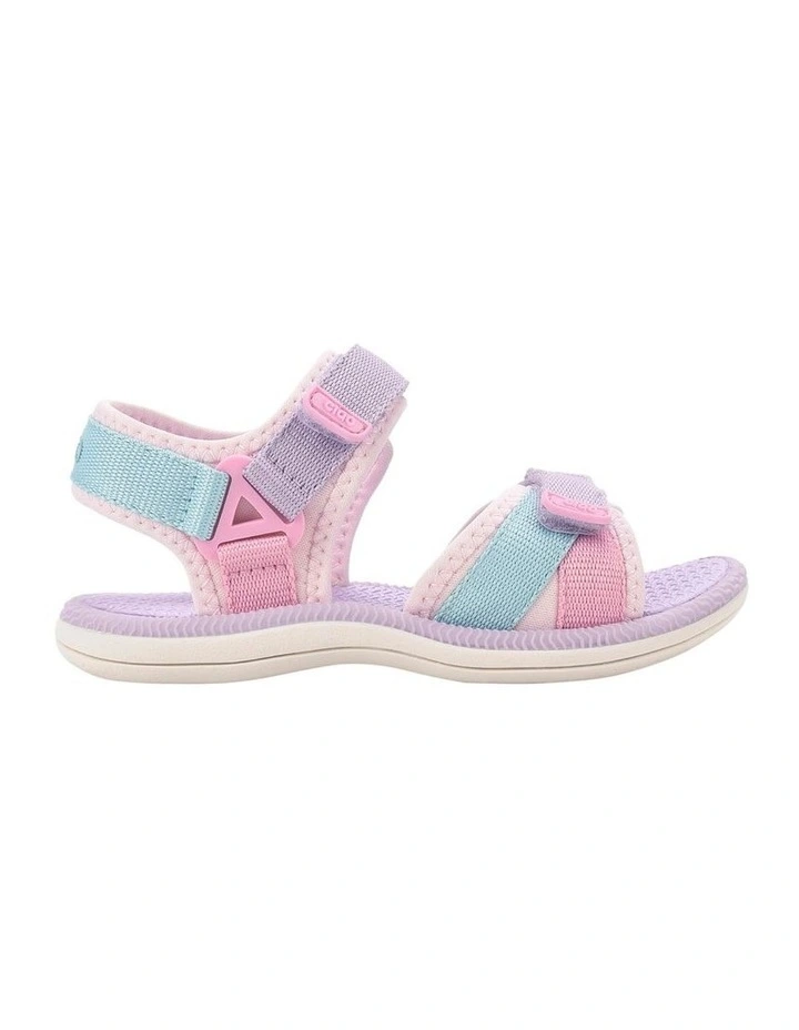 Fleur Beach Sandals In Lilac image 1