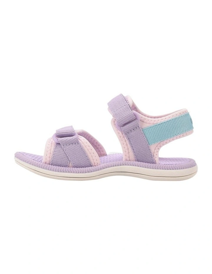 Fleur Beach Sandals In Lilac image 2