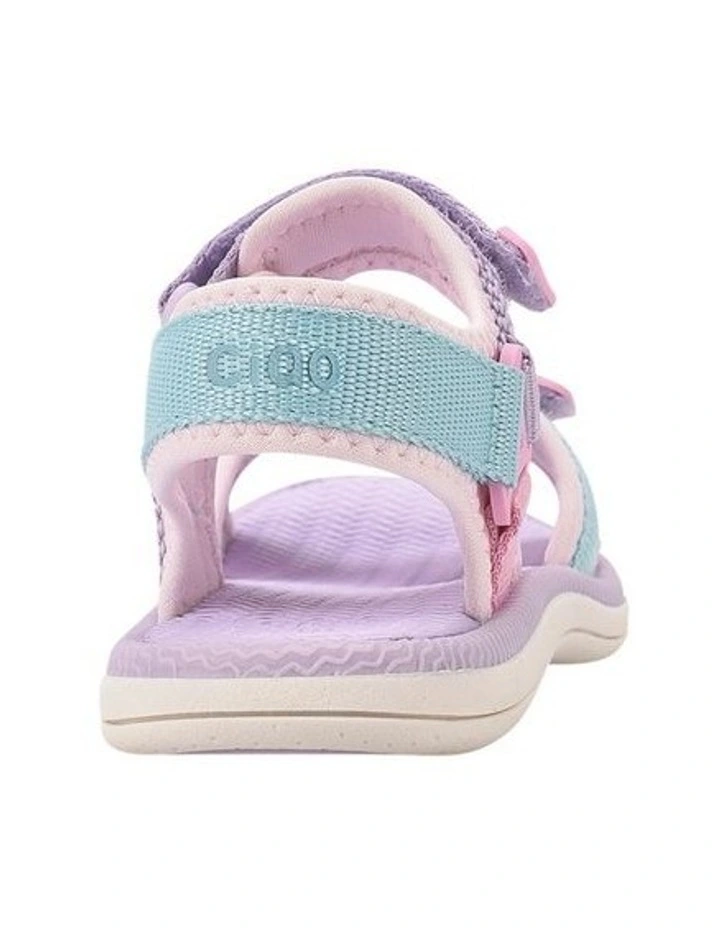 Fleur Beach Sandals In Lilac image 3