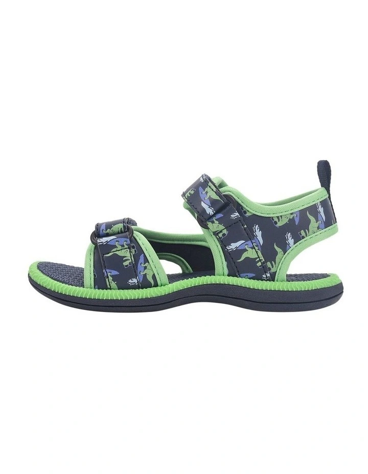 Flynn Beach Sandals In Navy Multi image 2