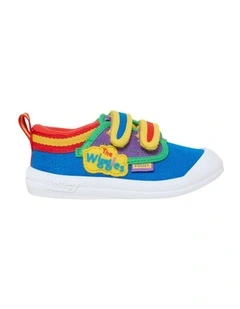 Volley Wiggles Junior Int Self-Fastening Sneakers In Rainbow