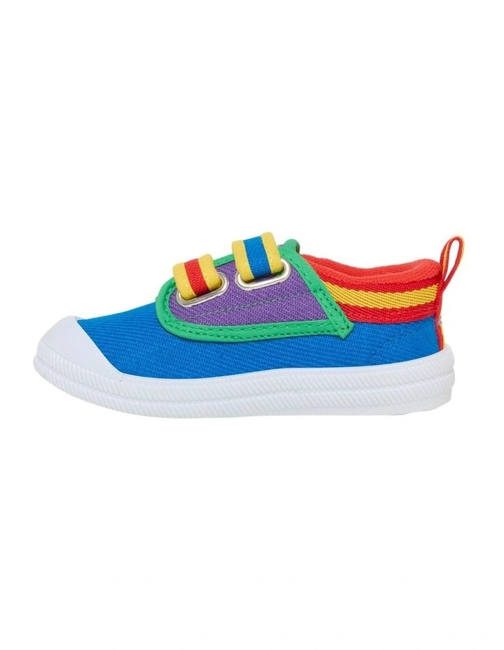 Volley Wiggles Junior Int Self-Fastening Sneakers In Rainbow image 3