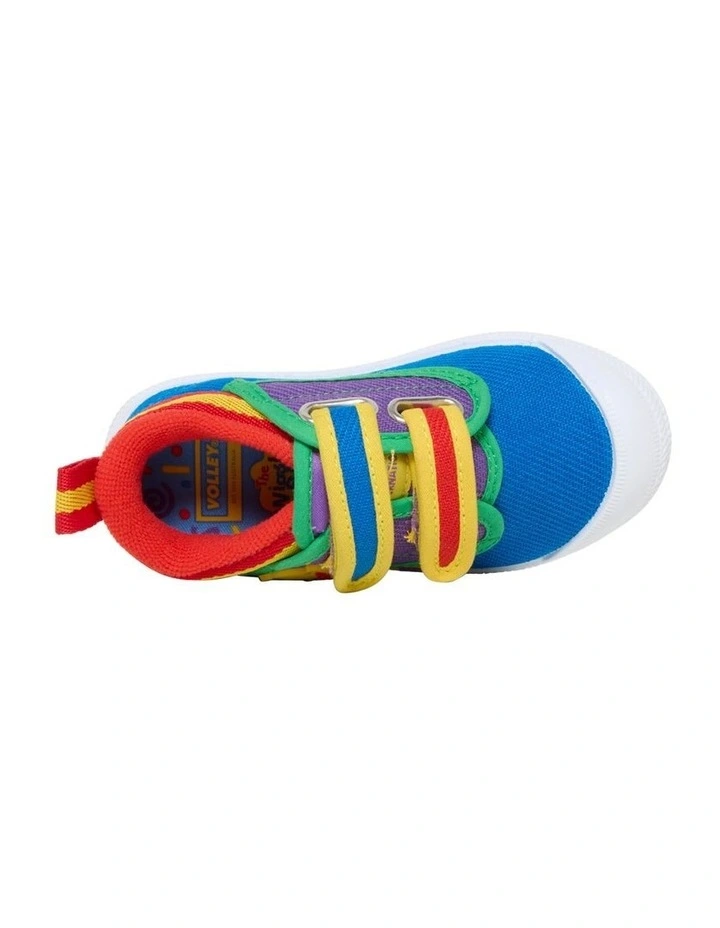 Volley Wiggles Junior Int Self-Fastening Sneakers In Rainbow image 5