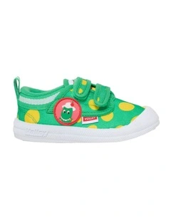Volley Wiggles Junior Int Self-Fastening Sneakers In Green