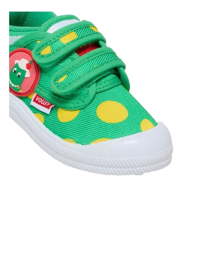 Volley Wiggles Junior Int Self-Fastening Sneakers In Green image 3