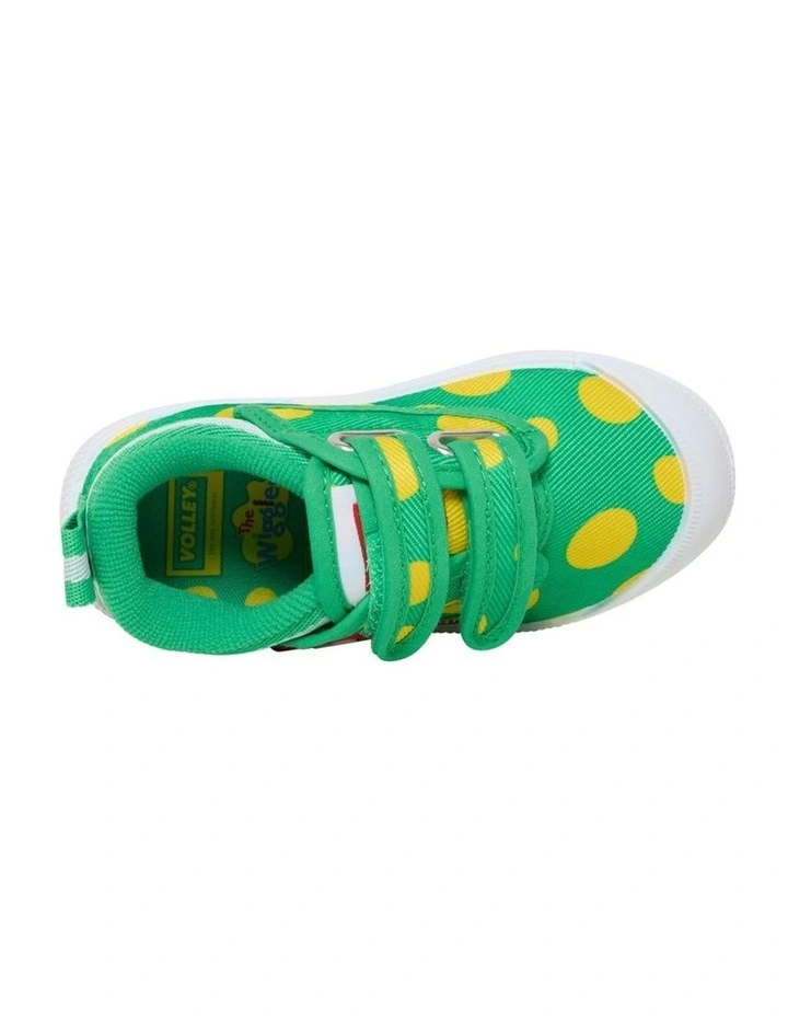 Volley Wiggles Junior Int Self-Fastening Sneakers In Green image 4