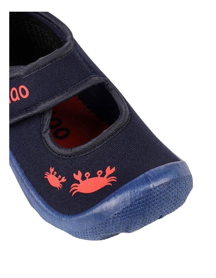 Classic Crab Beach Sandals In Navy image 4